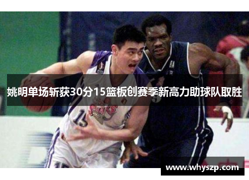 姚明单场斩获30分15篮板创赛季新高力助球队取胜